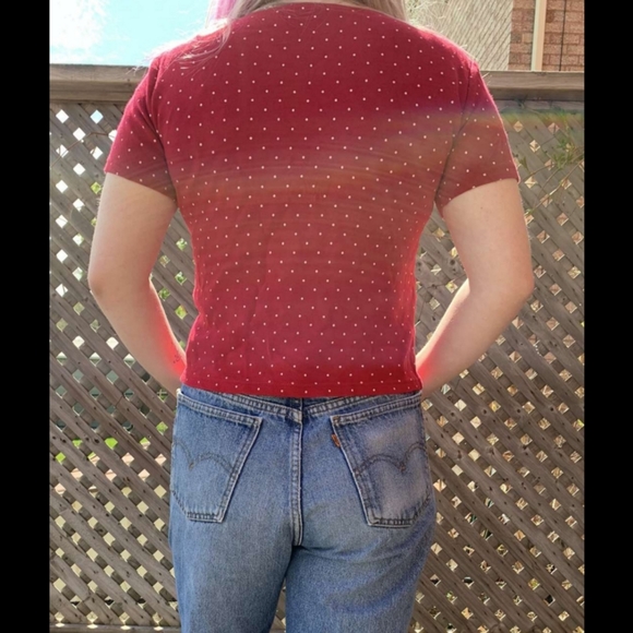 Polka Dot Tee - Picture 3 of 3